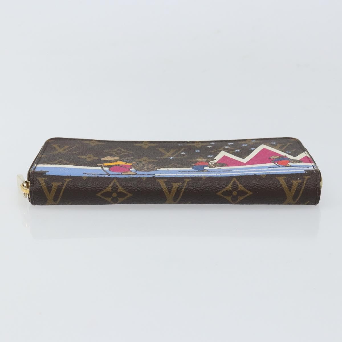 Louis Vuitton Zippy wallet Canvas, BROWN, CANVAS, Wallets