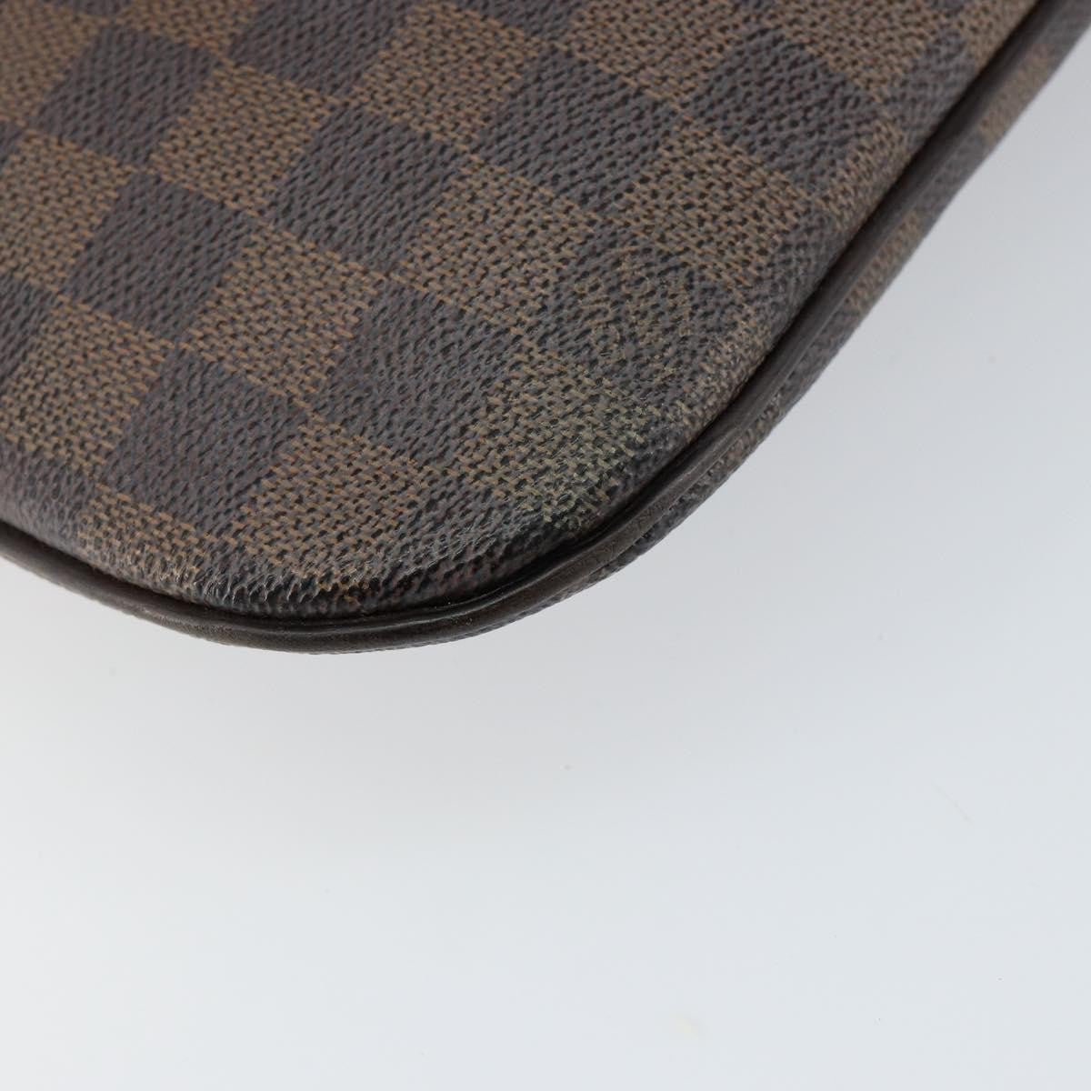 Louis Vuitton Bosphore Pochette Damier, BROWN, CANVAS, Shoulder bag