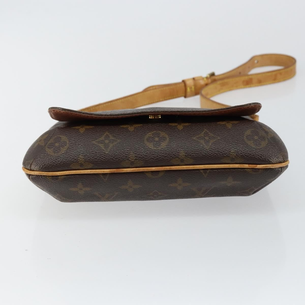 Louis Vuitton Musette Salsa Handbag Monogram Canvas, BROWN, CANVAS, Shoulder bag