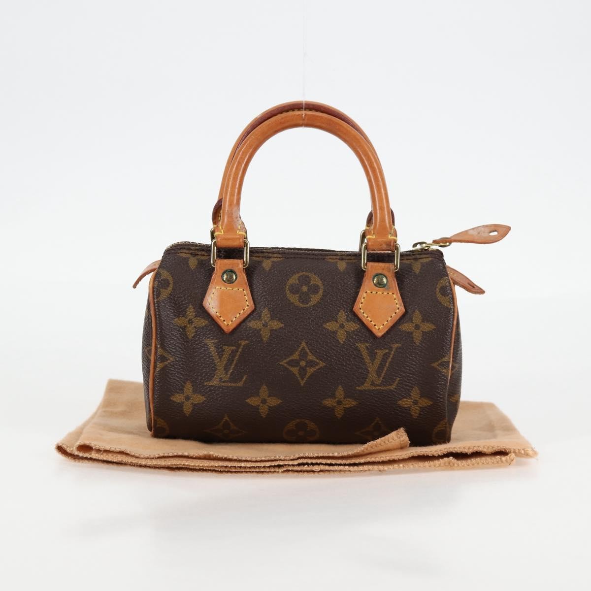 Louis Vuitton Speedy Mini HL Handbag Monogram Canvas, BROWN, CANVAS, Handbag