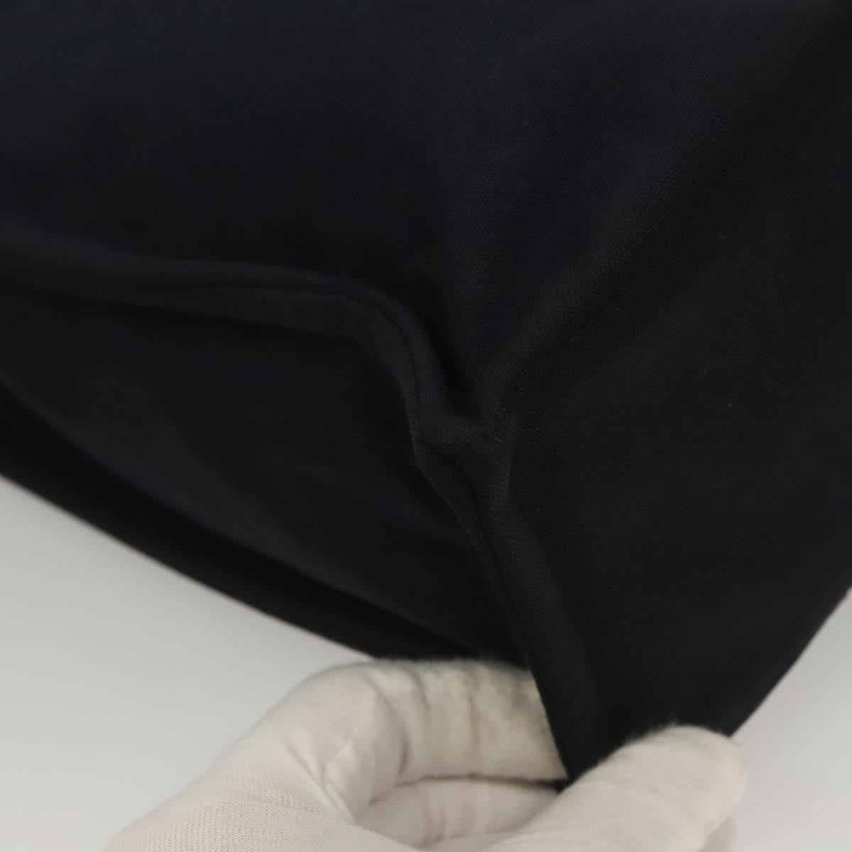 Hermes Fourre Tout Tote Canvas, NAVY, CANVAS, Tote bag