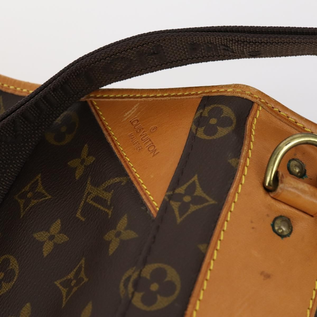 Louis Vuitton Garment Carrier Bag Monogram Canvas, BROWN, CANVAS, Travel bag
