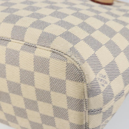 Louis Vuitton Neverfull Tote Damier azur, BEIGE, CANVAS, Tote bag