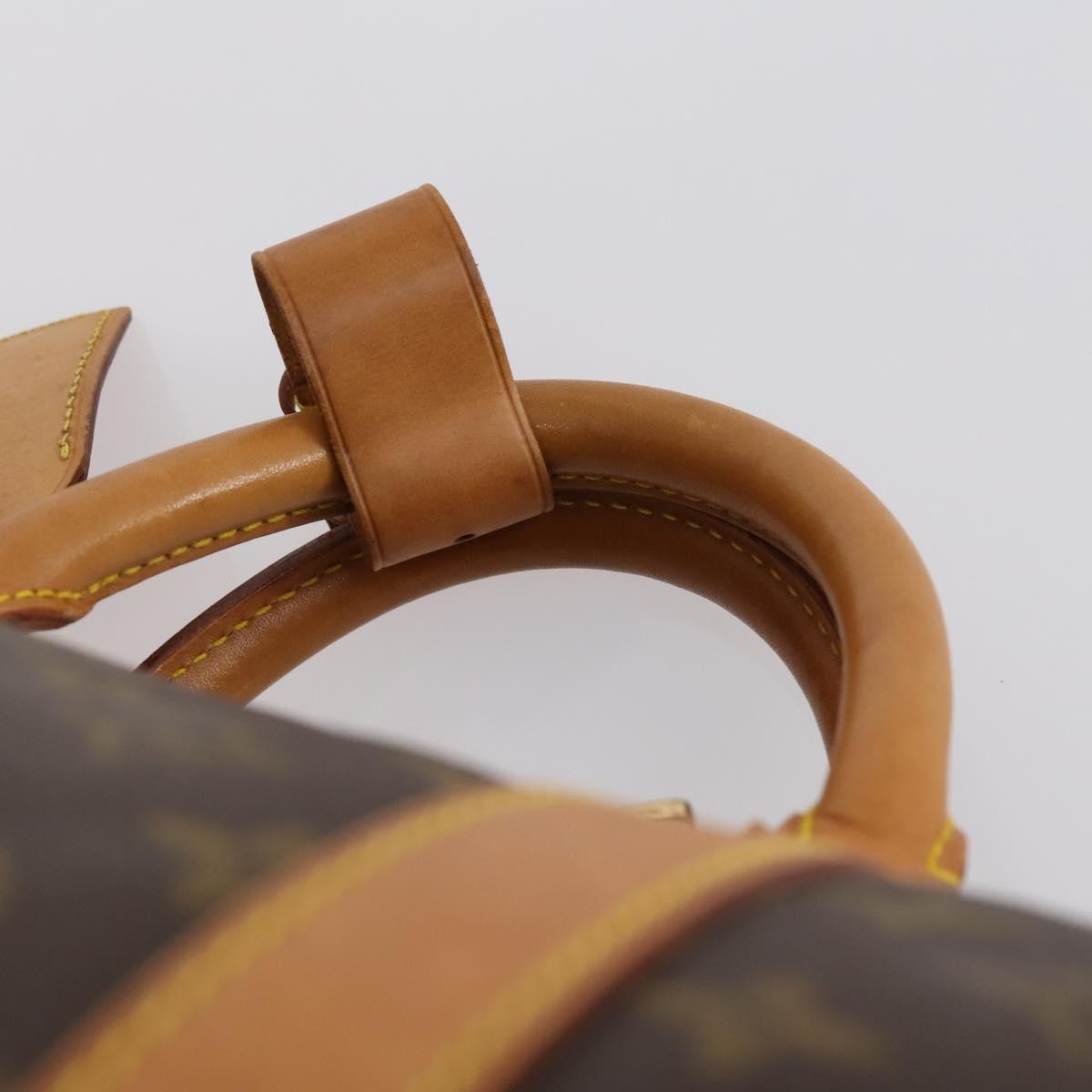 Louis Vuitton Keepall Bag Monogram Canvas, BROWN, CANVAS, Travel bag