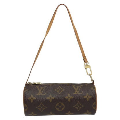 Louis Vuitton Papillon Pochette Monogram Canvas, BROWN, CANVAS, Clutche & pouche