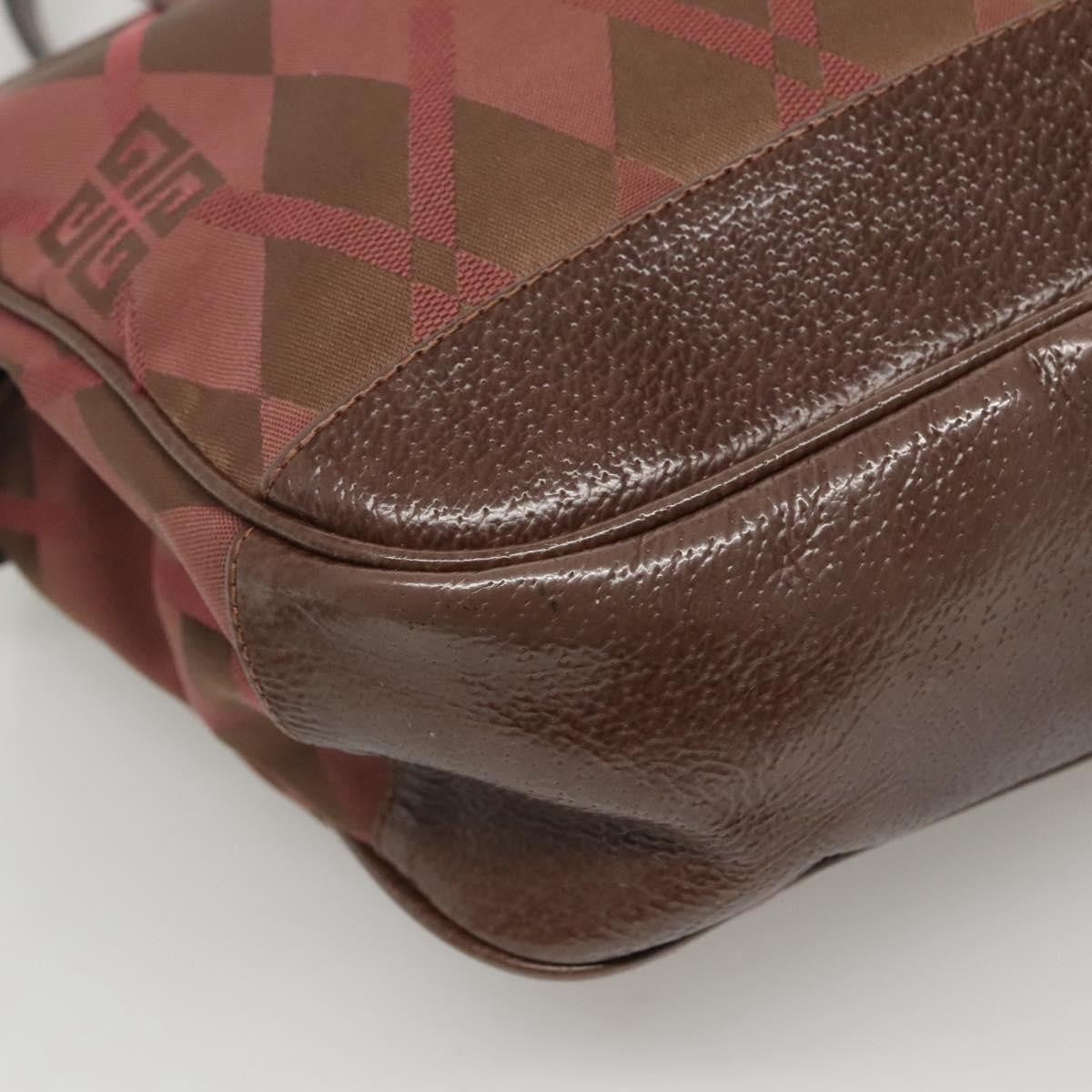 Givenchy Antigona Bag Canvas and Leather, BROWN, CANVAS, Handbag