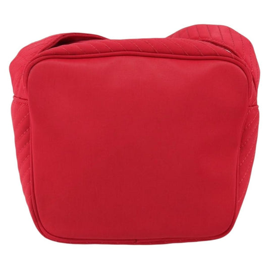Saint Laurent Vintage Shoulder Bag Nylon, RED, NYLON, Shoulder bag