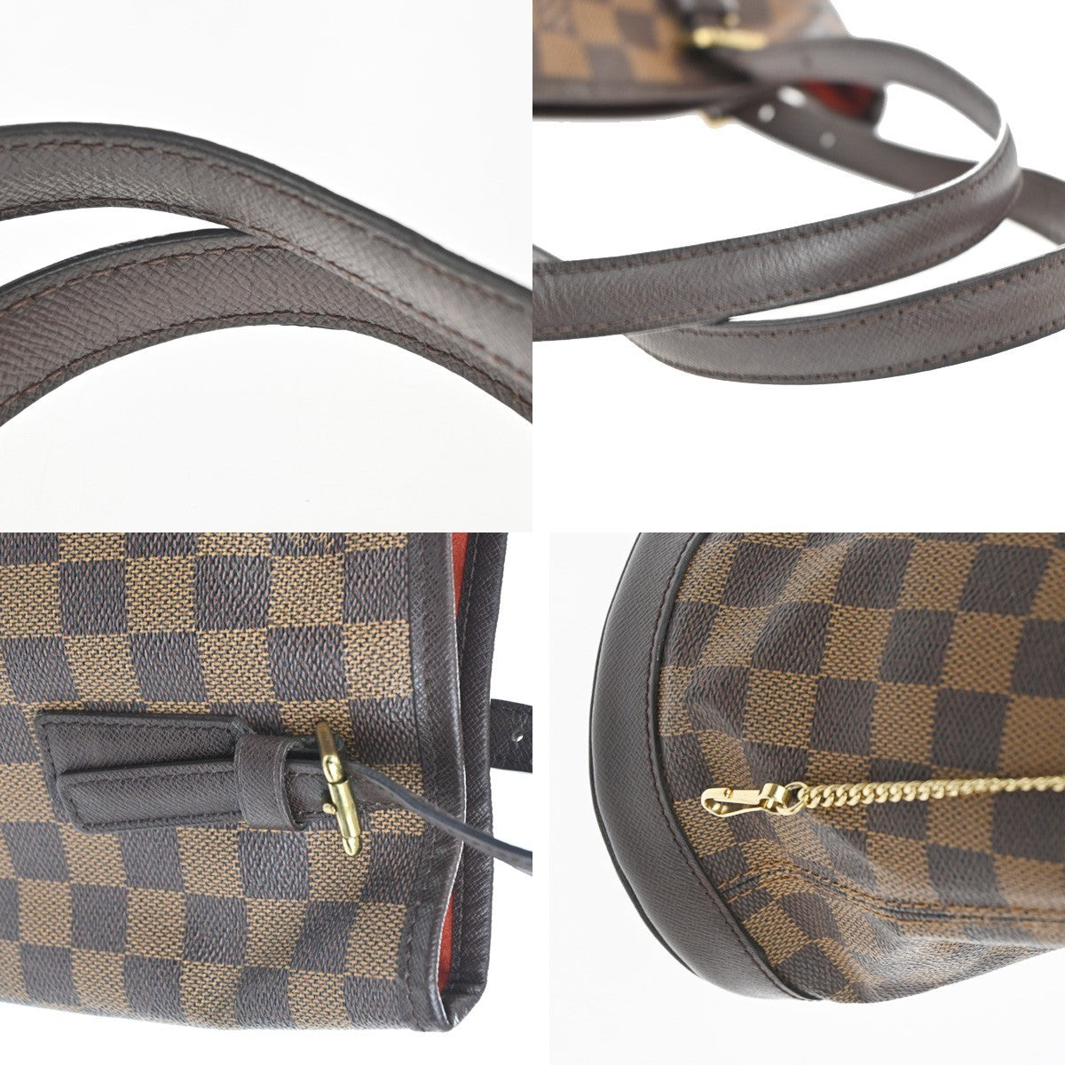Louis Vuitton Marais Bucket Bag Damier, Brown, Leather, Shoulder Bag