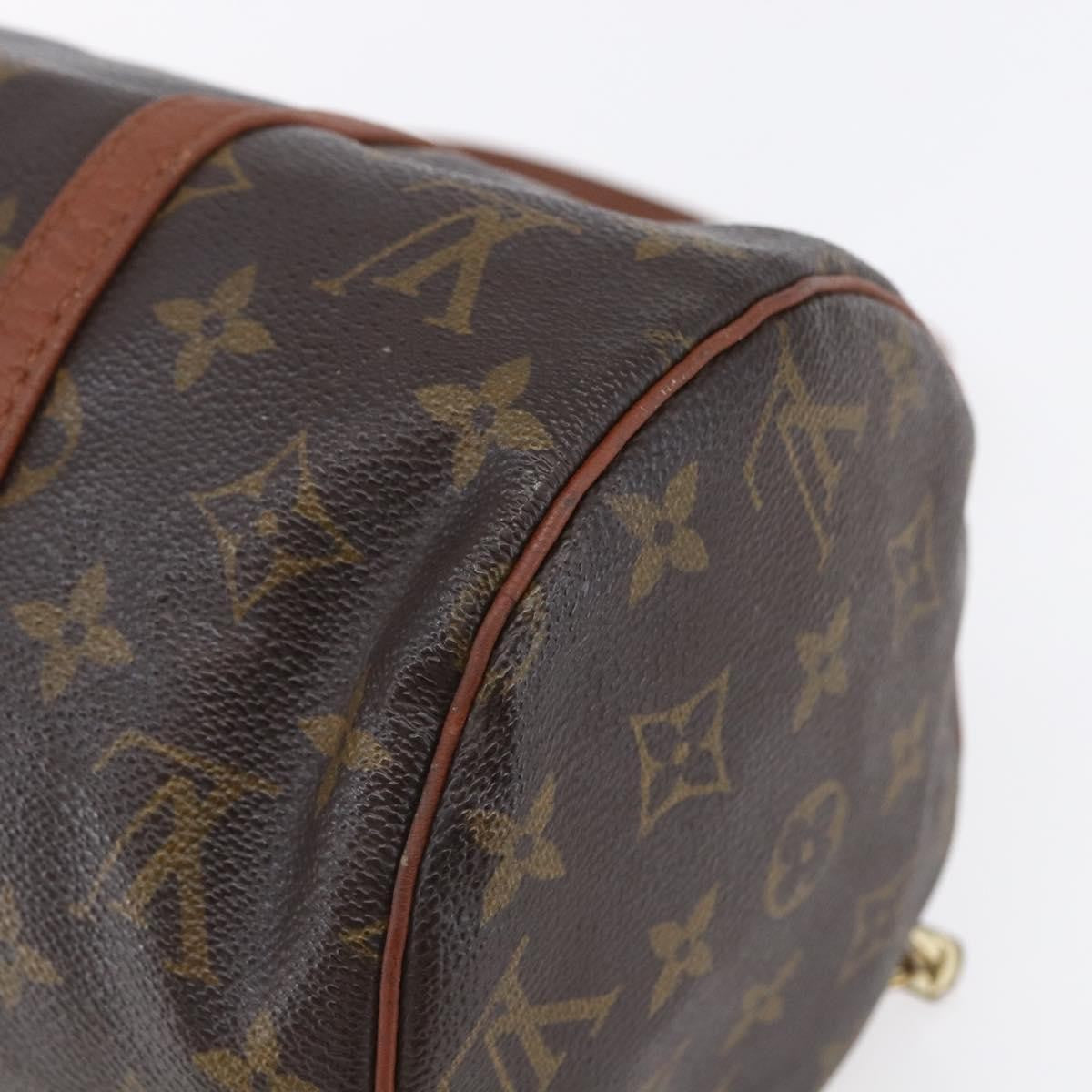 Louis Vuitton Papillon Handbag Monogram Canvas, BROWN, CANVAS, Handbag