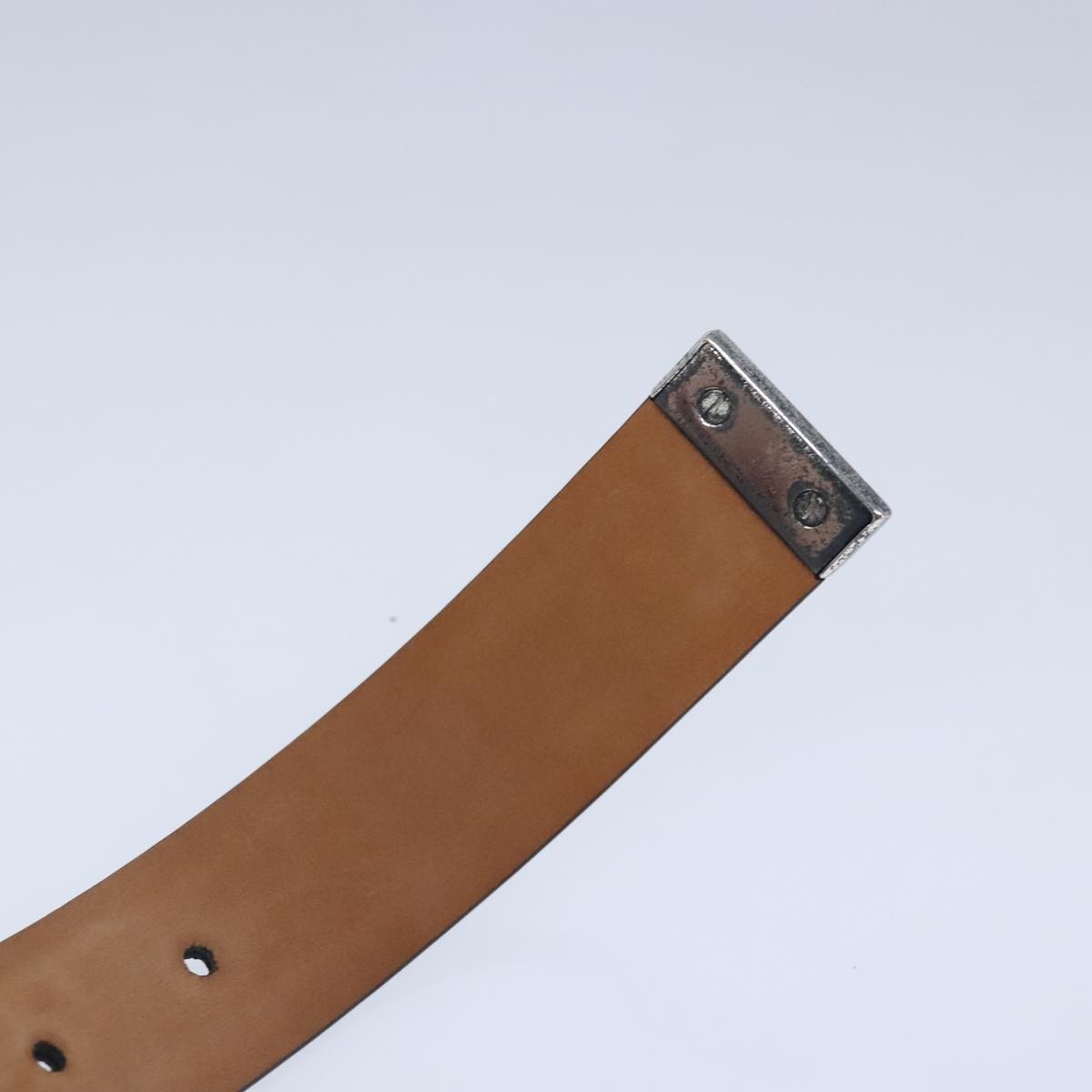 Louis Vuitton Carre Belt Leather, Black, Leather, Belt
