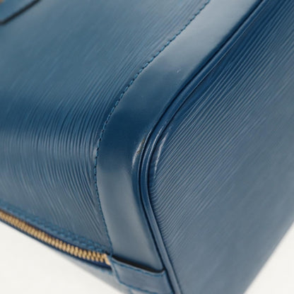 Louis Vuitton Alma Handbag Epi Leather, BLUE, LEATHER, Handbag