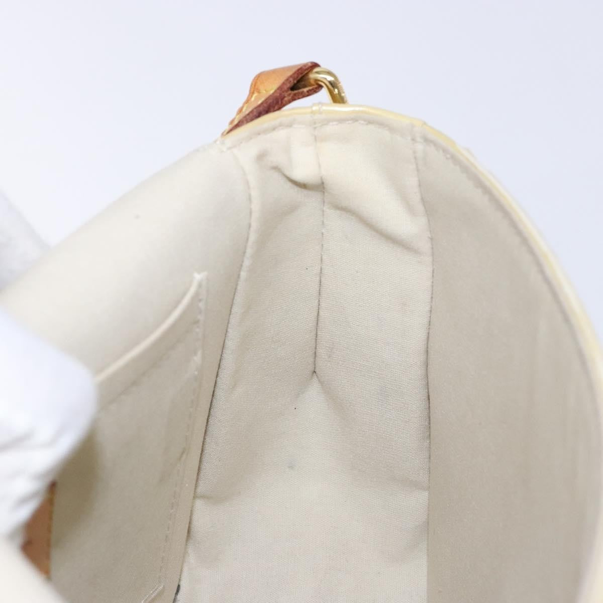 Louis Vuitton Bellflower Handbag Monogram Vernis, BEIGE, PATENT_LEATHER, Handbag