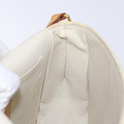 Louis Vuitton Bellflower Handbag Monogram Vernis, BEIGE, PATENT_LEATHER, Handbag