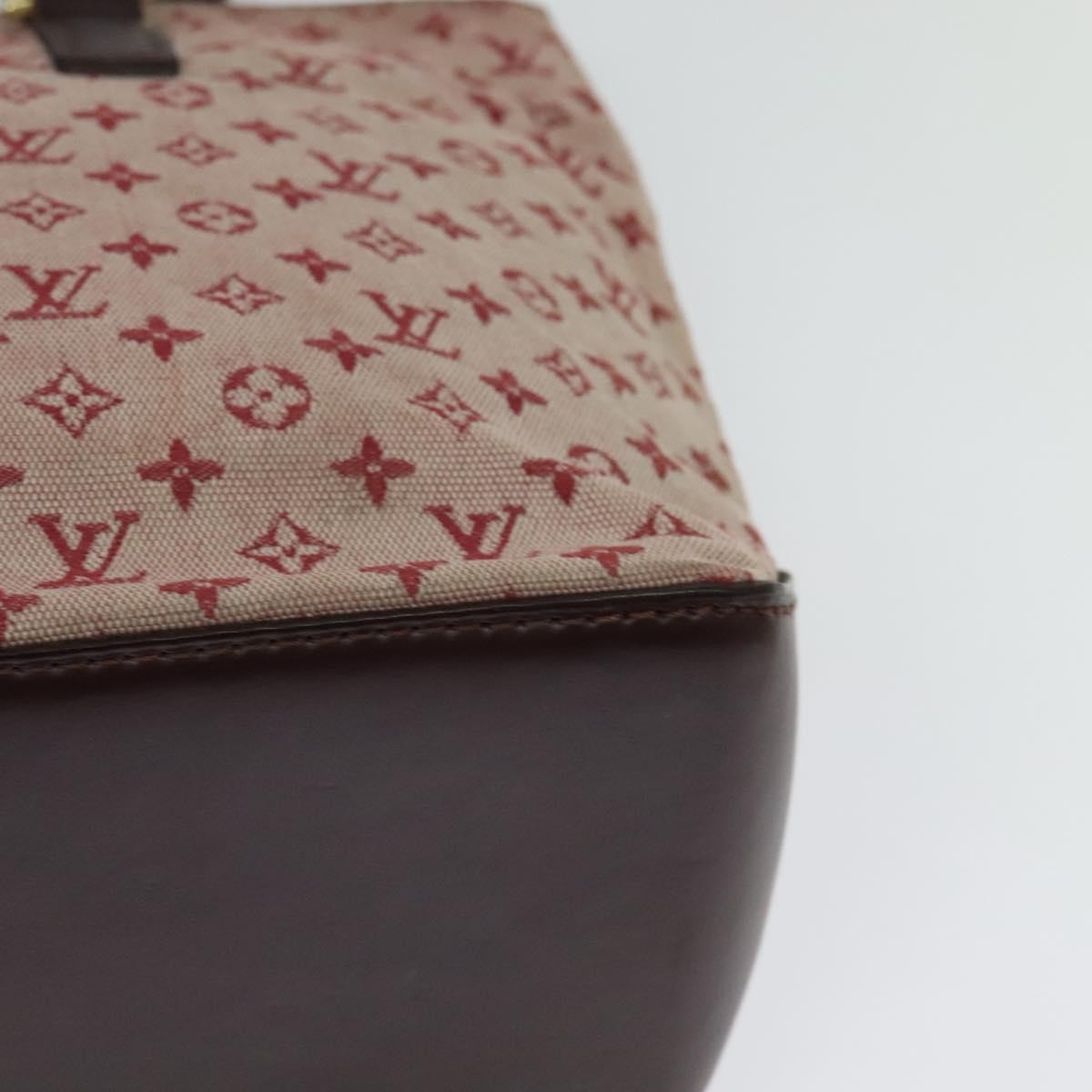 Louis Vuitton Cabas Piano Monogram Canvas, RED, CANVAS, Tote bag