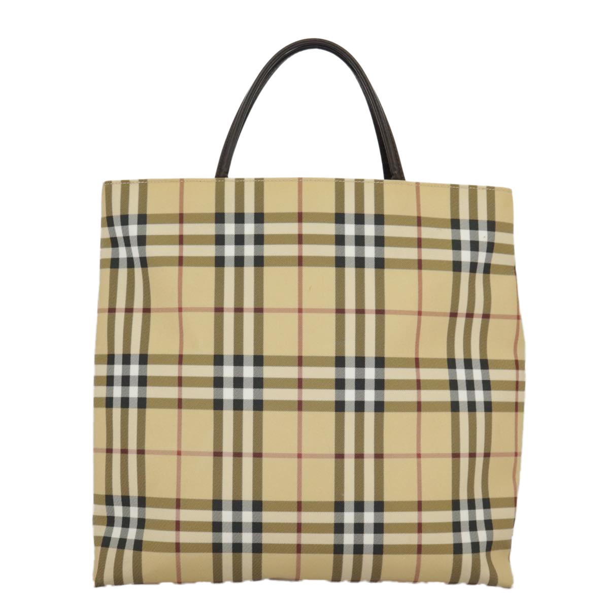 Burberry Nova Check Tote canvas check pattern, BEIGE, CANVAS, Tote bag