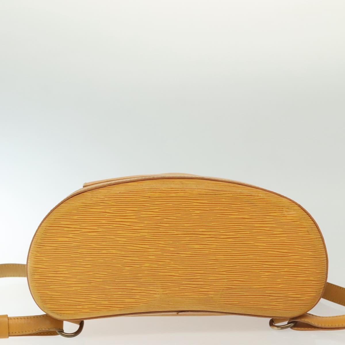 Louis Vuitton Gobelins Backpack Epi Leather, YELLOW, LEATHER, Backpack