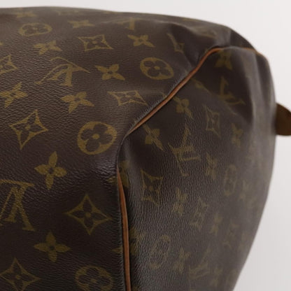 Louis Vuitton Keepall Bag Monogram Canvas, BROWN, CANVAS, Travel bag
