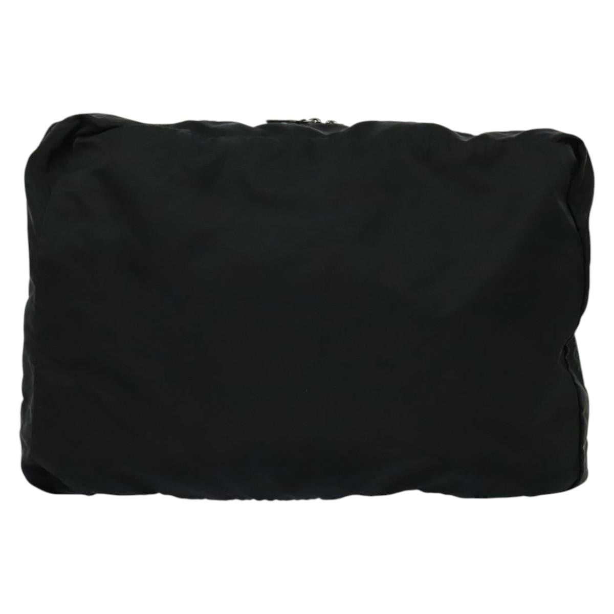 Prada Travel Duffle Bag Nylon, BLACK, NYLON, Travel bag