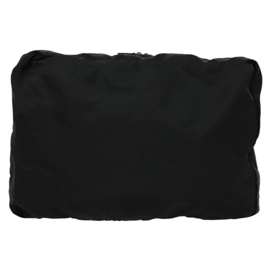 Prada Travel Duffle Bag Nylon, BLACK, NYLON, Travel bag
