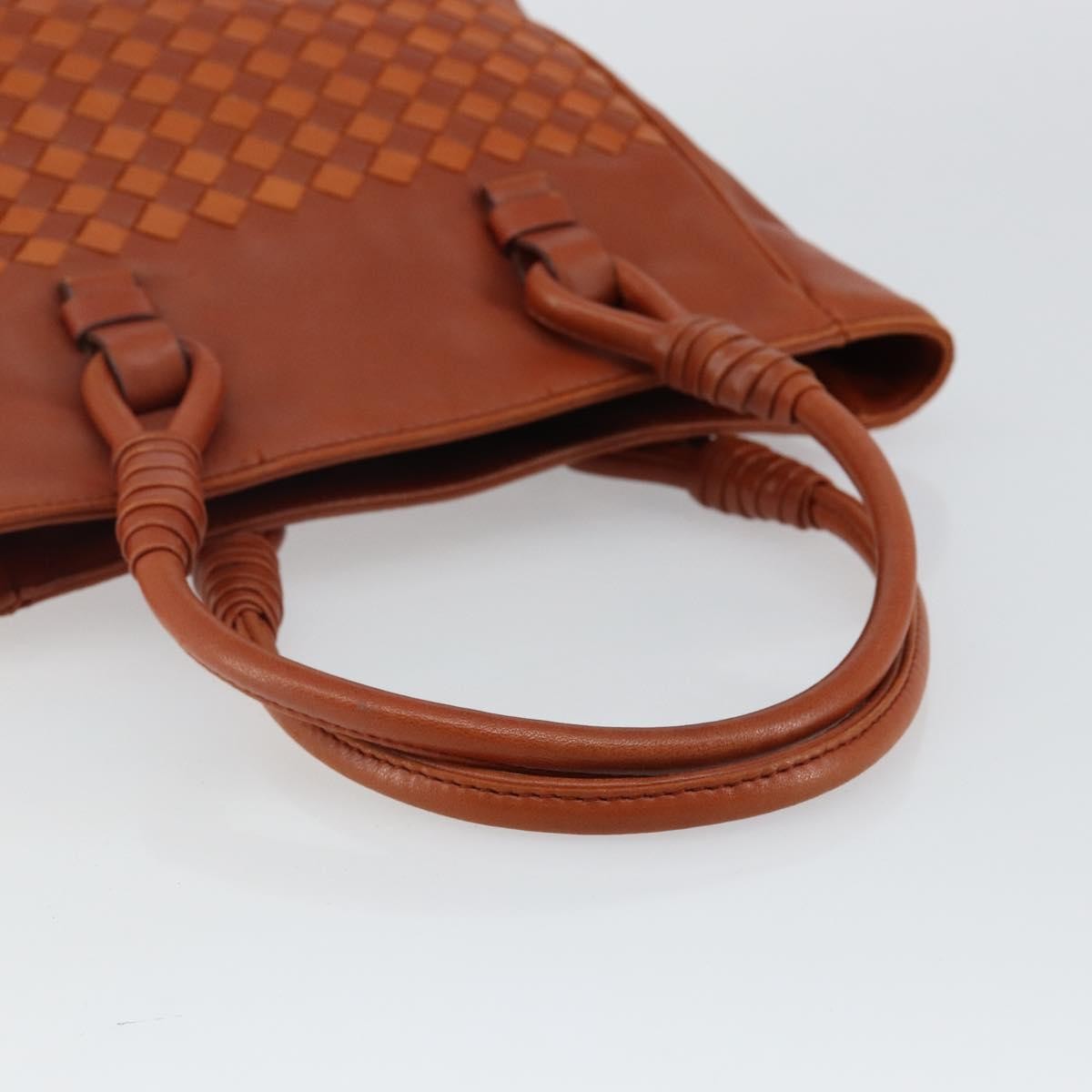 Bottega Veneta Parachute Handle Bag Intrecciato Leather, BROWN, LEATHER, Tote bag