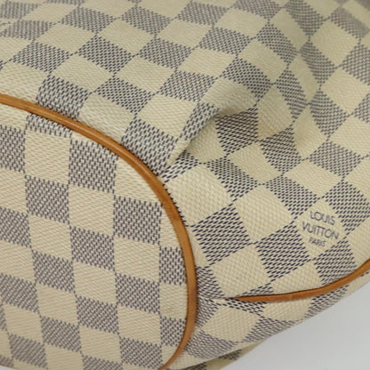 Louis Vuitton Riviera Handbag Damier, WHITE, CANVAS, Tote bag