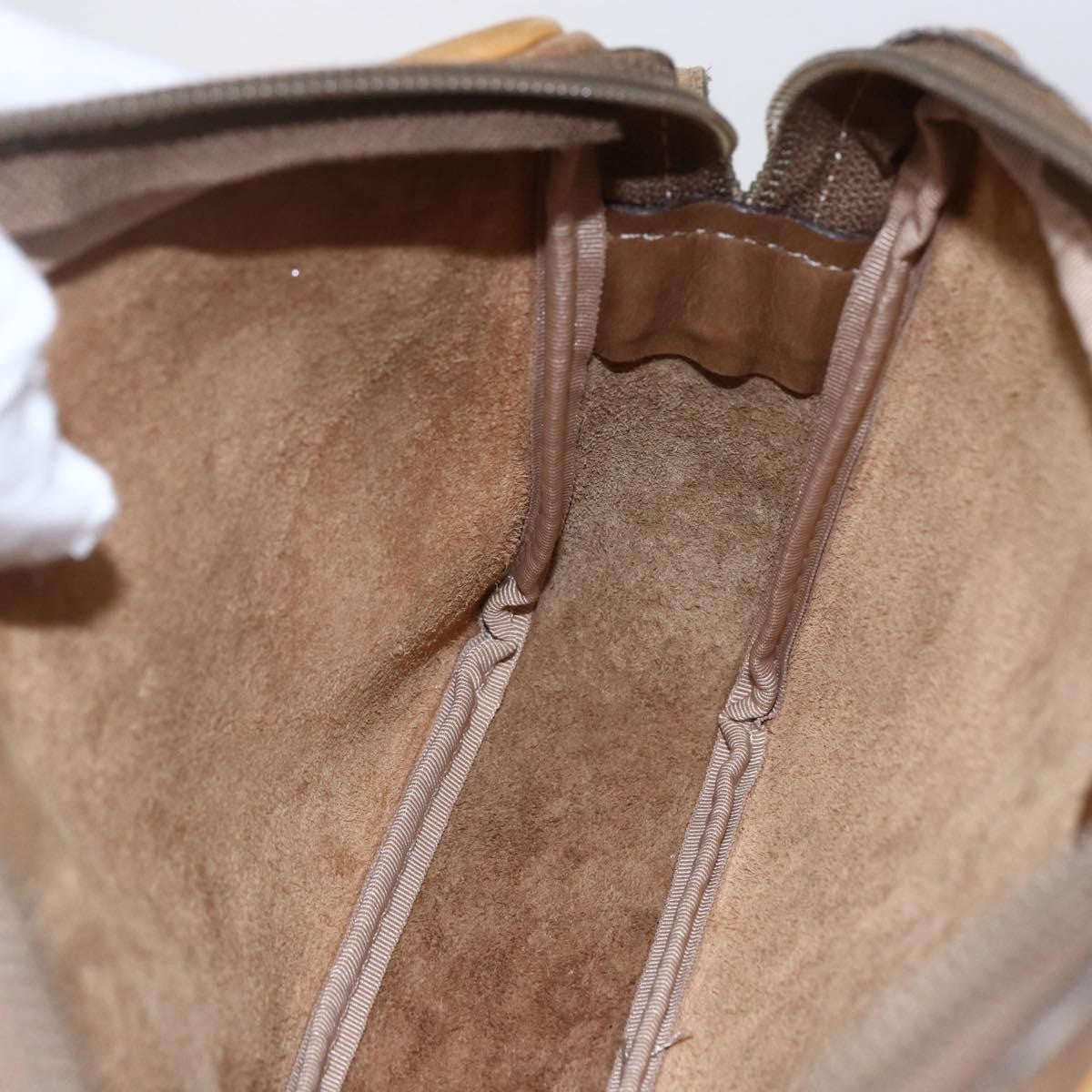 Loewe Anagram Clutch Bag Leather, BEIGE, LEATHER, Clutche & pouche