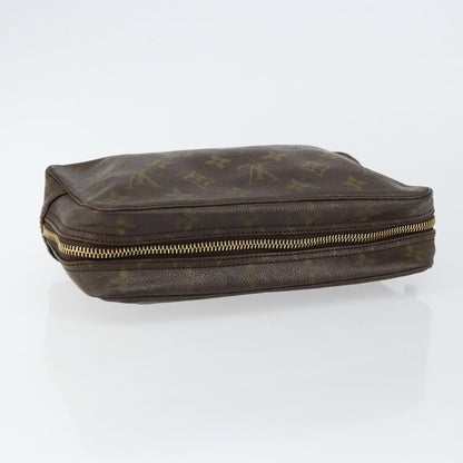 Louis Vuitton Trousse Toilette Monogram Canvas, BROWN, CANVAS, Clutche & pouche