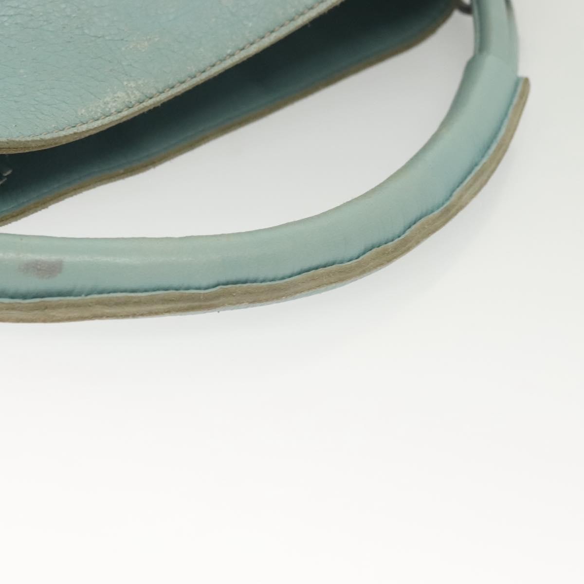 Bottega Veneta Front Zip Hobo Leather, BLUE, LEATHER, Handbag