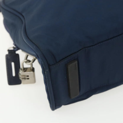 Prada Bowling Shoulder Bag Tessuto, NAVY, NYLON, Shoulder bag