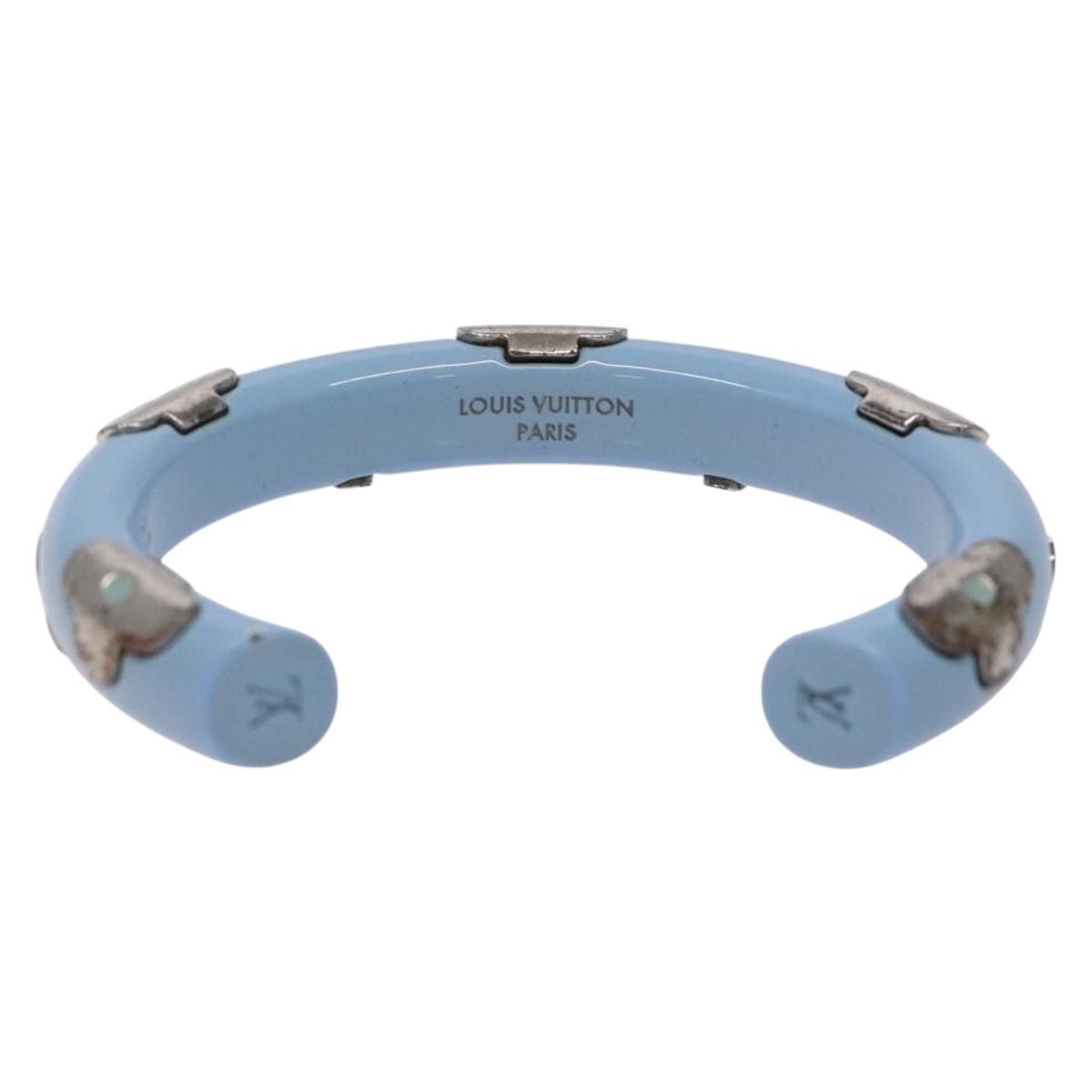 Louis Vuitton Daily Monogram Bracelet Metal, BLUE, METAL, Bracelet