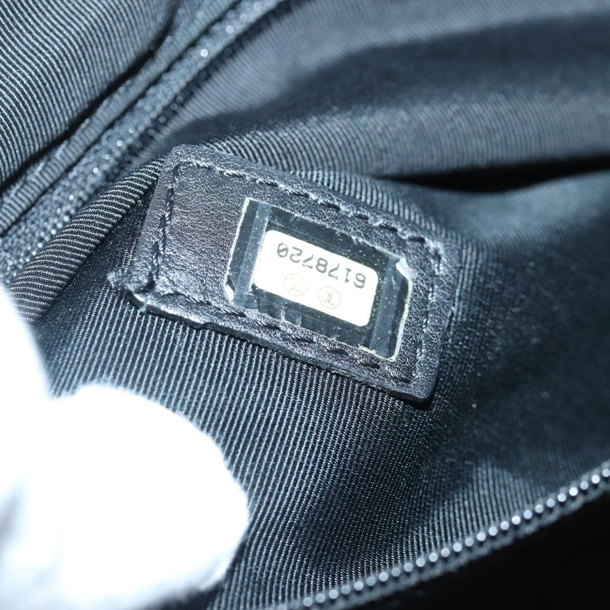 Chanel Vintage CC Zip Around Bowler Bag Quilted Caviar, BLACK, LEATHER, Handbag