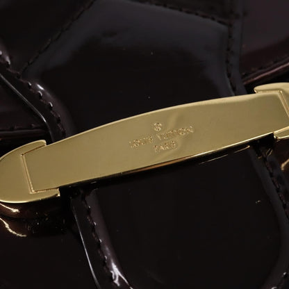 Louis Vuitton Bellflower Handbag Monogram Vernis, BURGUNDY, PATENT_LEATHER, Shoulder bag