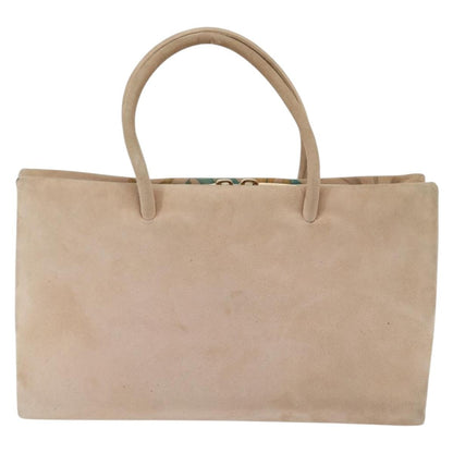 Loewe Vintage Handbag Suede, BEIGE, SUEDE, Handbag