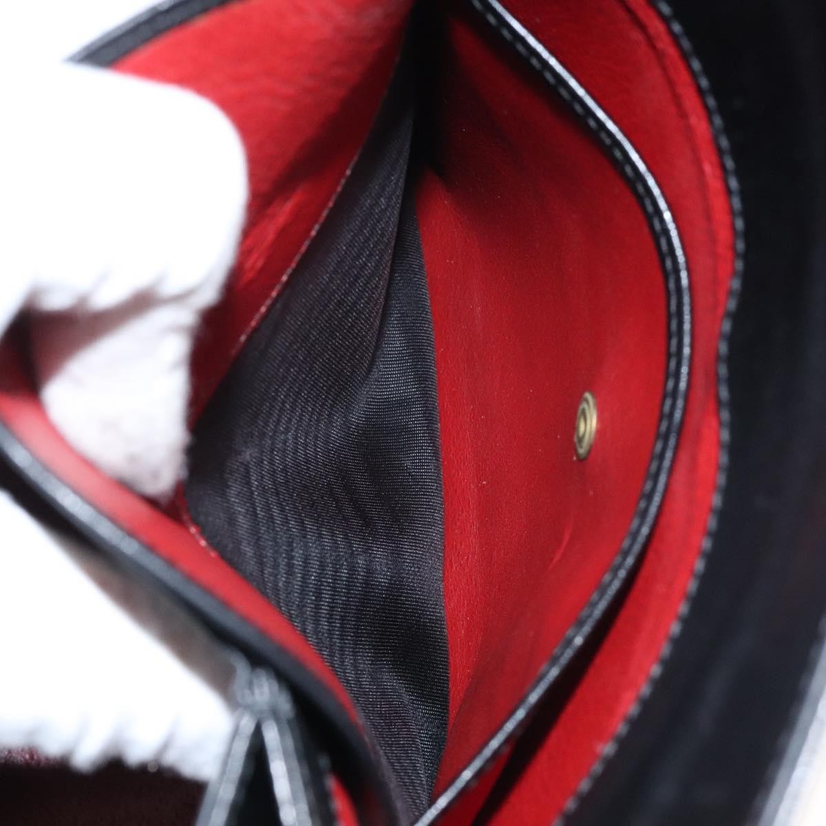 Gucci Vintage Convertible Box Crossbody Bag Leather, BLACK, LEATHER, Handbag