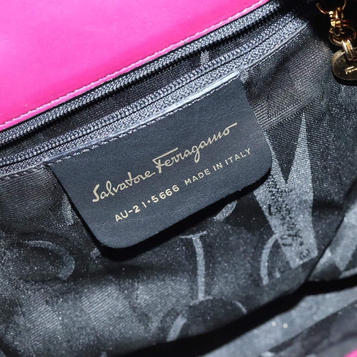 Salvatore Ferragamo Vala Backpack Canvas, PURPLE, CANVAS, Backpack