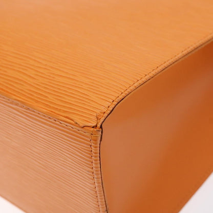 Louis Vuitton Croisette Handbag Epi Leather, ORANGE, LEATHER, Handbag