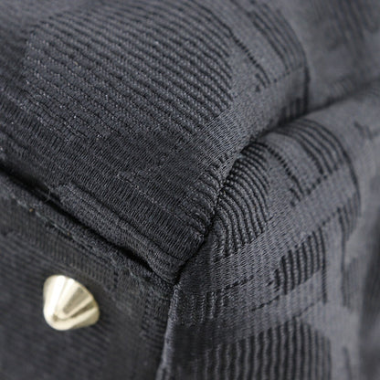 Christian Dior Lady cannage Matelassé, BLACK, CANVAS, Tote bag