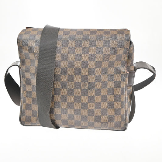 Louis Vuitton Naviglio Handbag Damier, BROWN, CANVAS, Shoulder bag