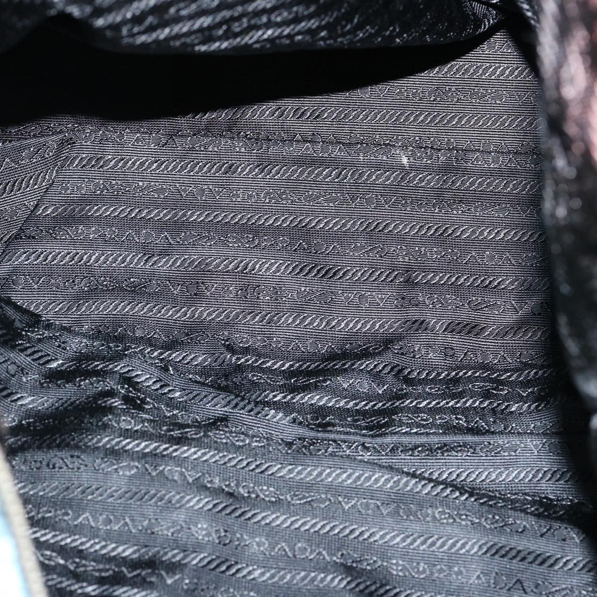 Prada Vintage Zip Tote Tessuto, BLUE, NYLON, Tote bag