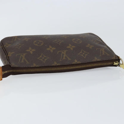 Louis Vuitton Pochette Accessoires NM Monogram Canvas, BROWN, CANVAS, Clutche & pouche