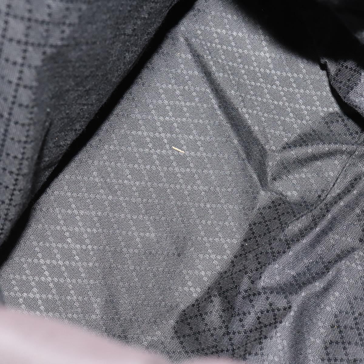 Gucci Vintage Bamboo Handle Tote Nylon, BROWN, NYLON, Tote bag