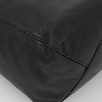 Celine Vertical Cabas Tote Printed Leather, BLACK, LEATHER, Tote bag