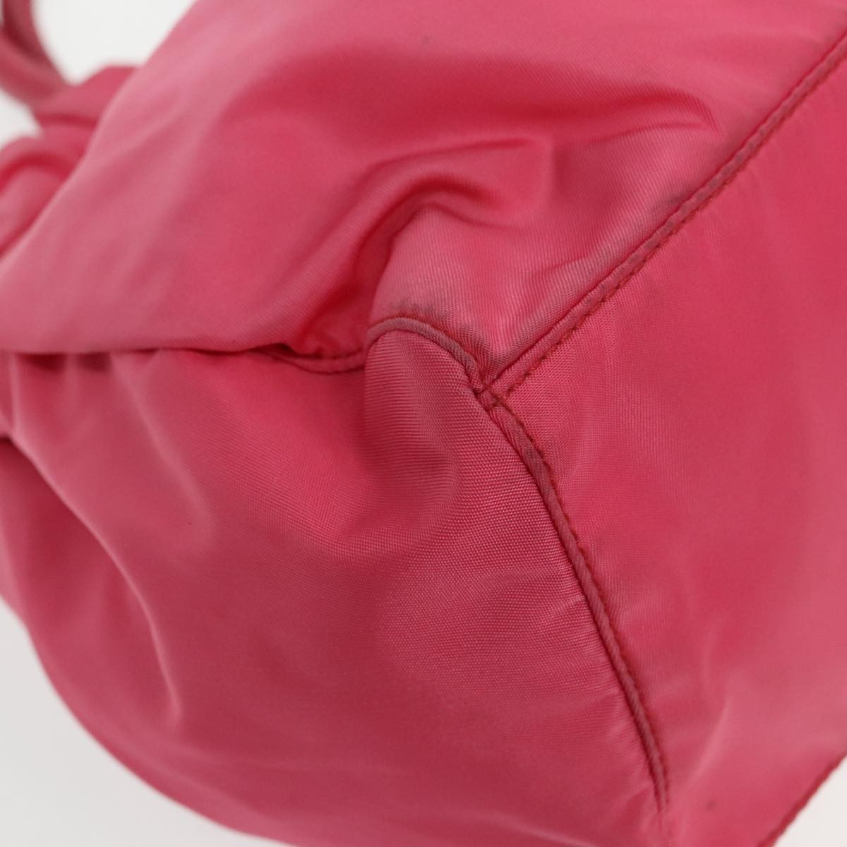 Prada Bow Convertible Tote Tessuto, PINK, NYLON, Tote bag