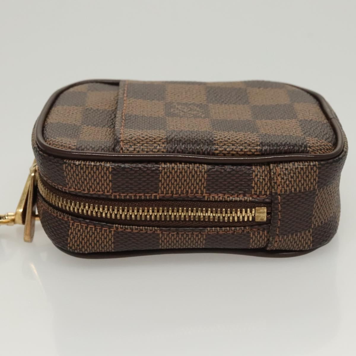 Louis Vuitton Etui Okapi Camera Case Damier, BROWN, CANVAS, Travel bag
