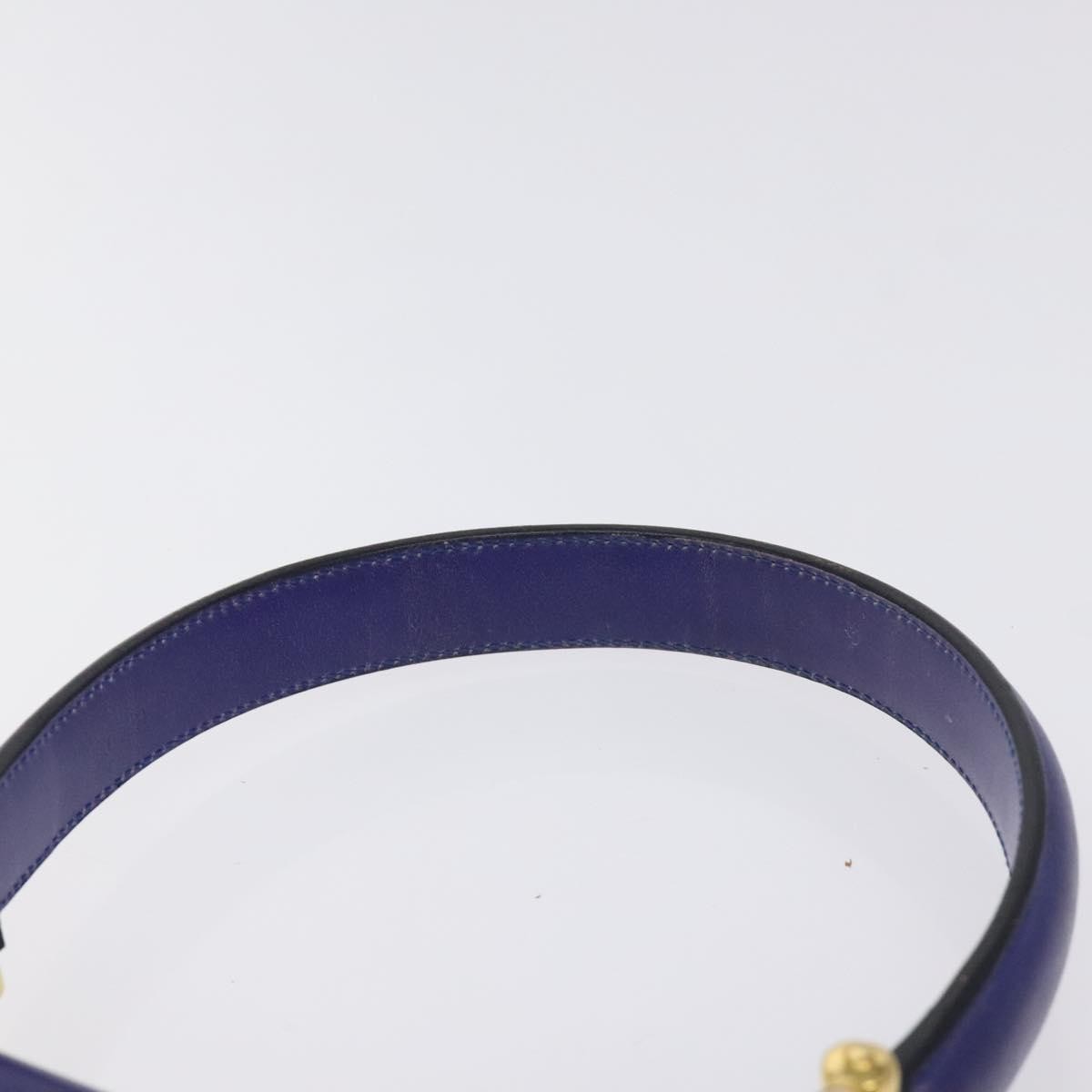 Celine Gancini Handbag Leather, PURPLE, LEATHER, Handbag