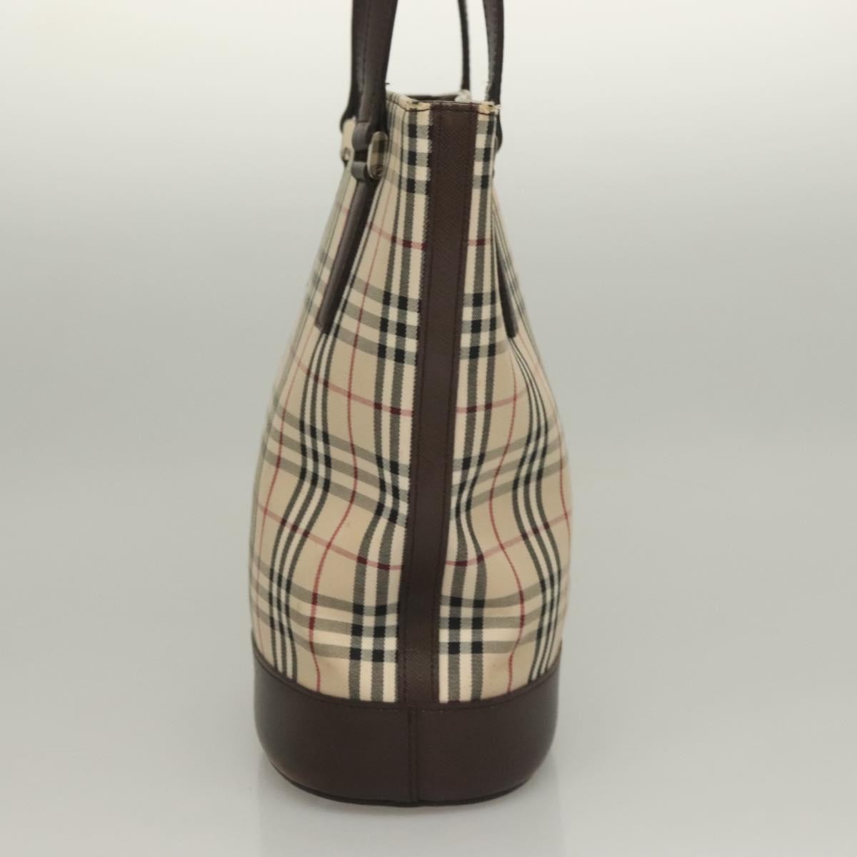 Burberry Nova Check Tote canvas check pattern, BEIGE, CANVAS, Tote bag