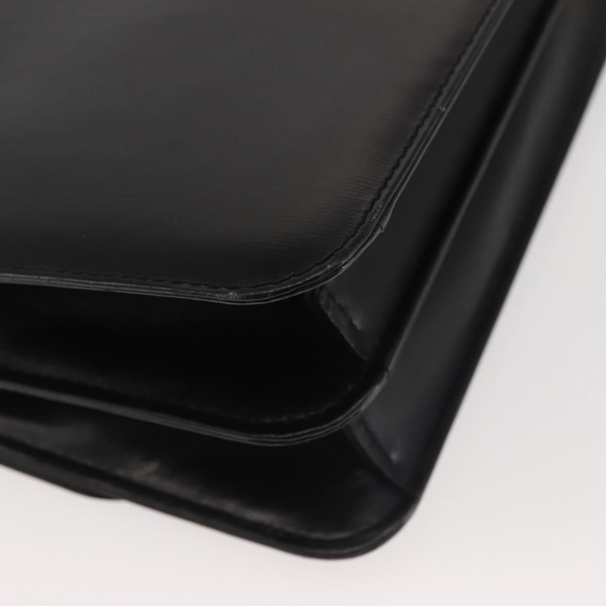 Gucci 1973 Flap Top Handle Bag Leather, BLACK, LEATHER, Handbag