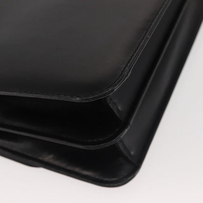 Gucci 1973 Flap Top Handle Bag Leather, BLACK, LEATHER, Handbag