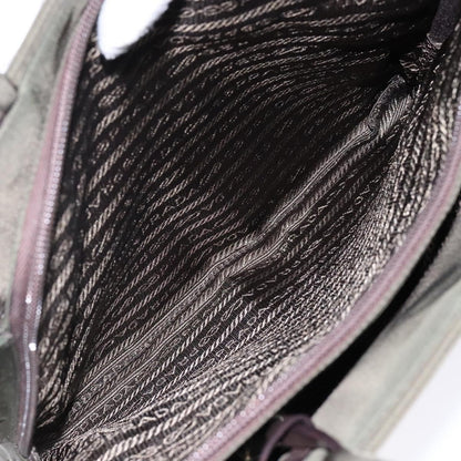 Prada Bowling Shoulder Bag Tessuto, KHAKI, NYLON, Shoulder bag