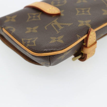 Louis Vuitton Marelle Waist Bag Monogram Canvas, Brown, Canvas, Clutch